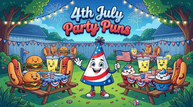 4th July Party Puns