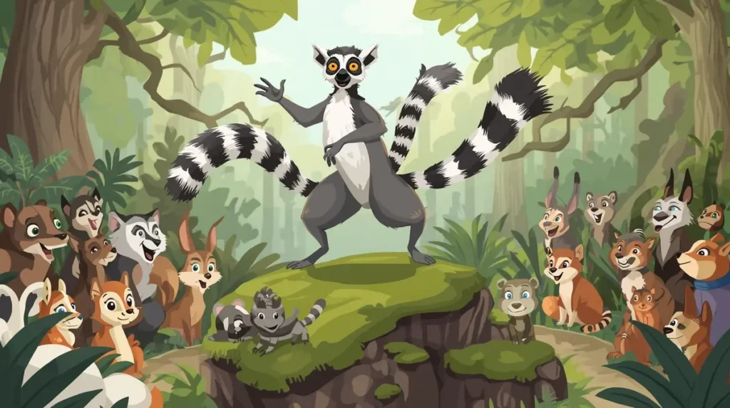 Black-and-White Tail Puns