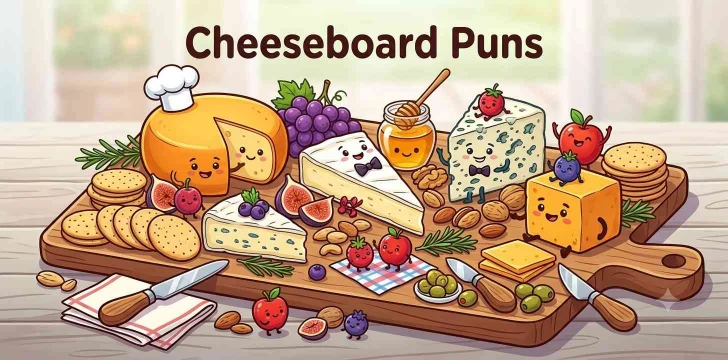 Cheeseboard Puns