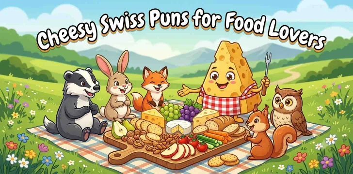 Cheesy Swiss Puns for Food Lovers