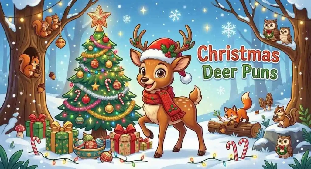 Christmas Deer Puns