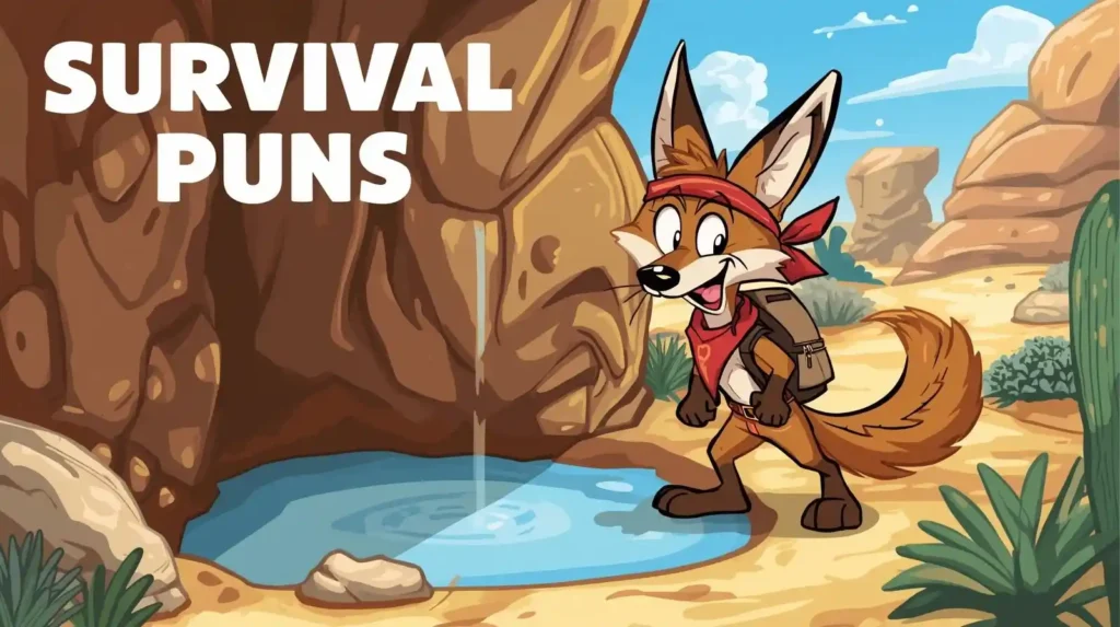 Coyote Survival Puns