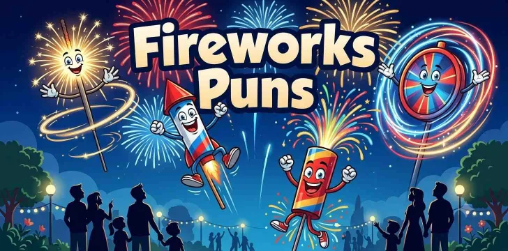 Fireworks Puns