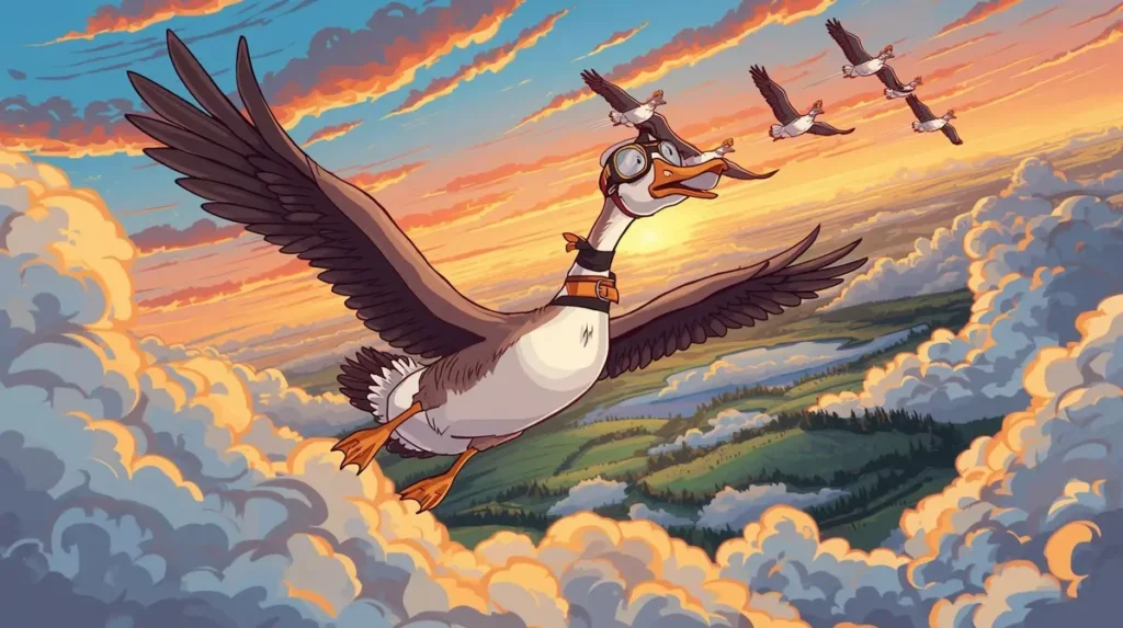 Flying Goose Puns