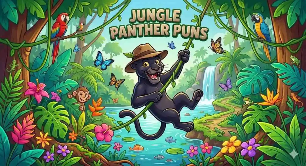 Jungle Panther Puns
