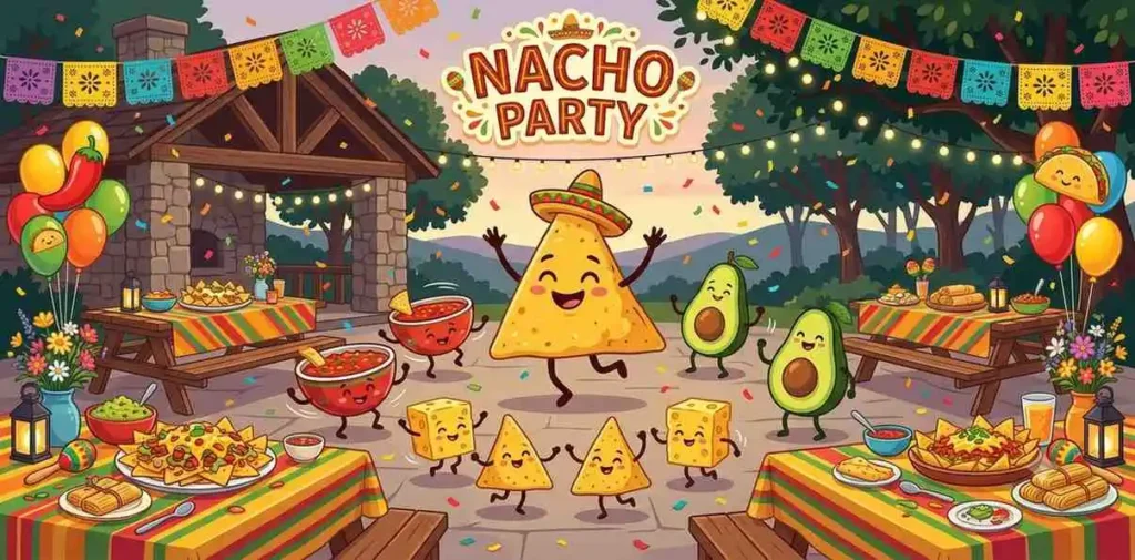 Nacho party celebration