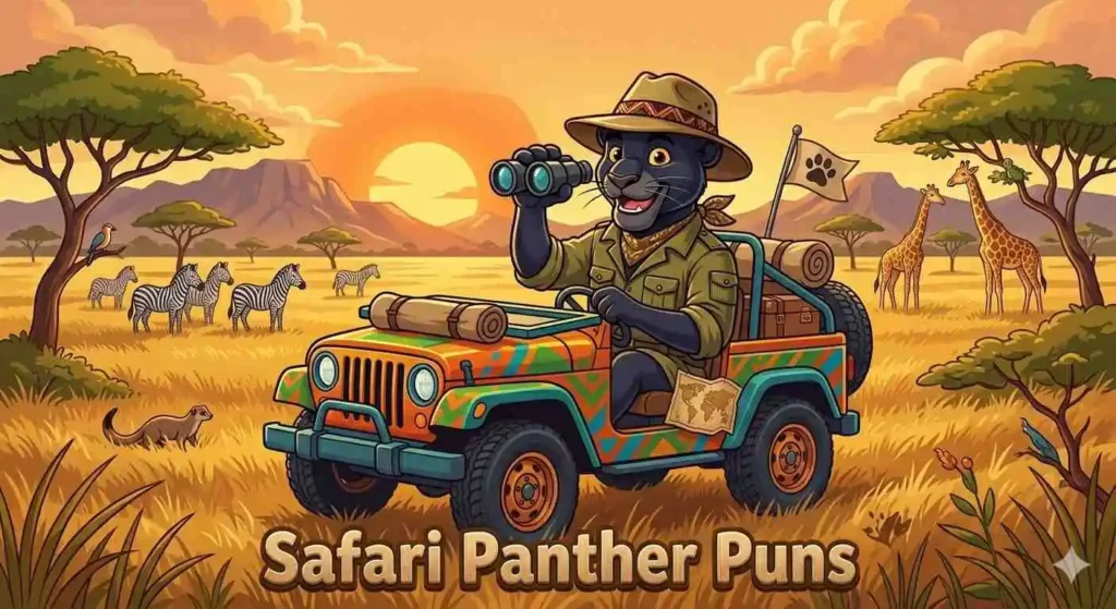 Safari Panther Puns