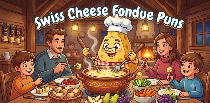 Swiss Cheese Fondue Puns