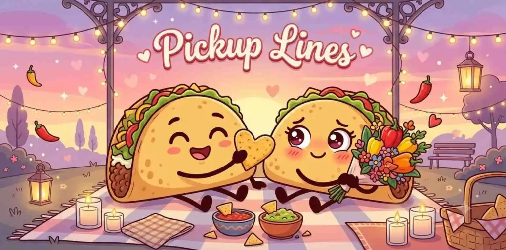 Cute taco romantic
