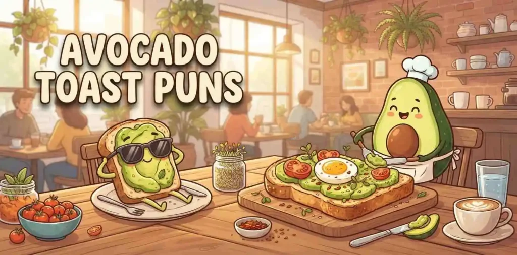 Funny avocado toast friends