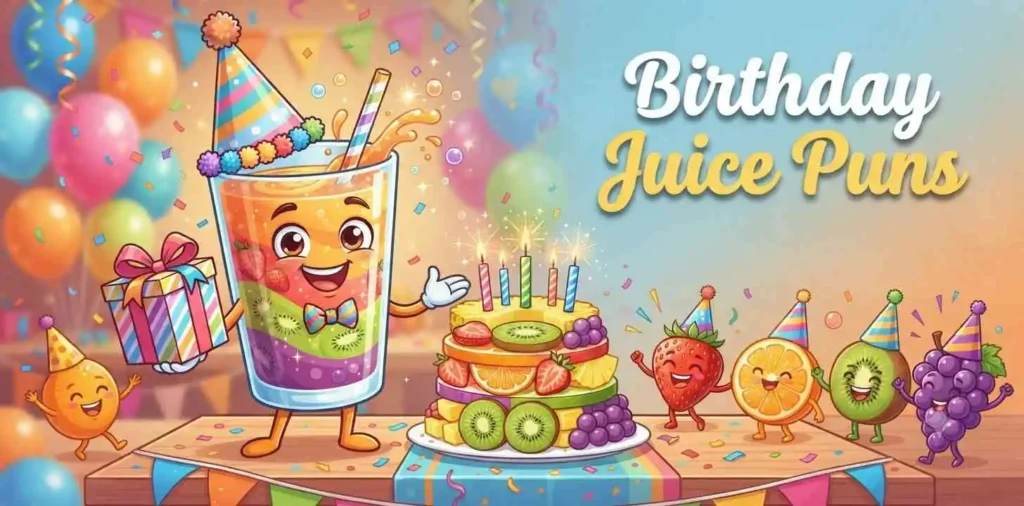 Birthday juice party