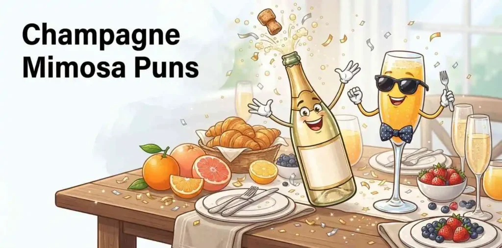 champagne mimosa toast
