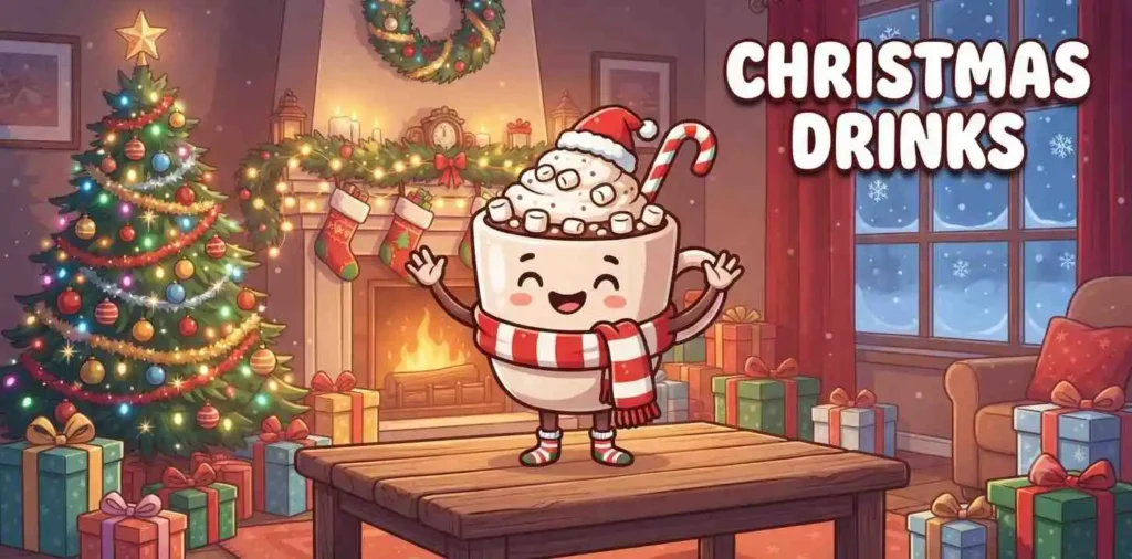 Christmas drink celebration