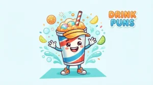 Funny drink characters