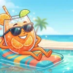 spritz cocktail smiling