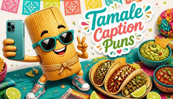 Tamale Caption Puns