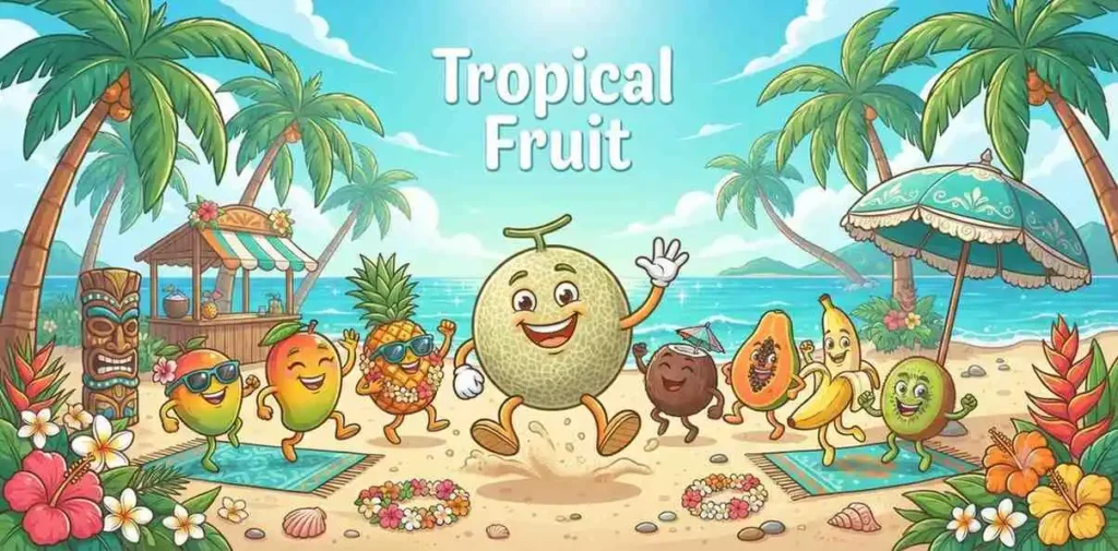 Tropical fruit party