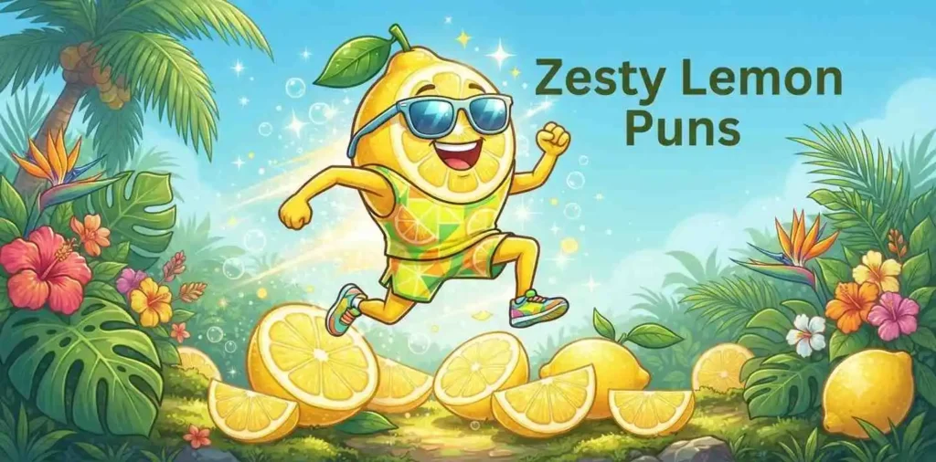 Zesty lemon mascot