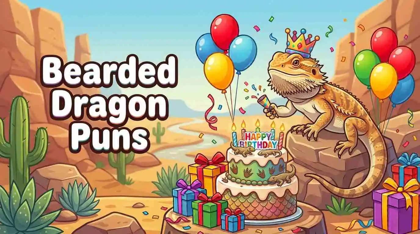 Bearded dragon birthday celebration