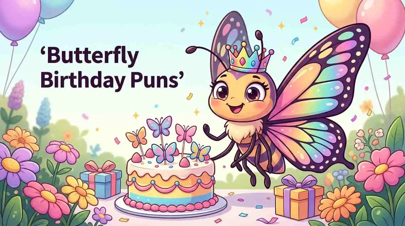 Butterfly birthday celebration