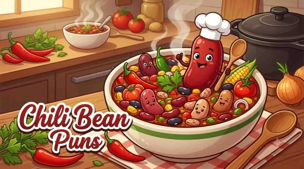 Funny chili beans