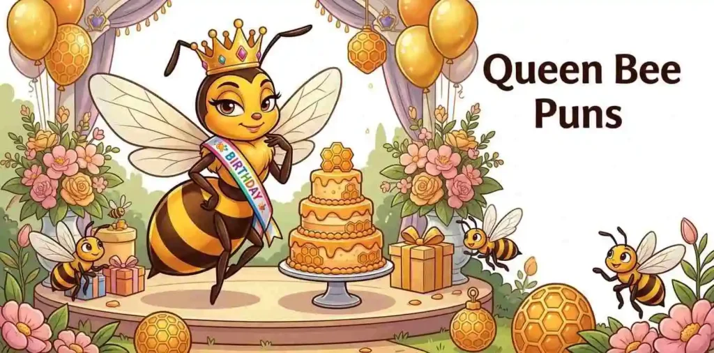 Queen bee birthday celebration