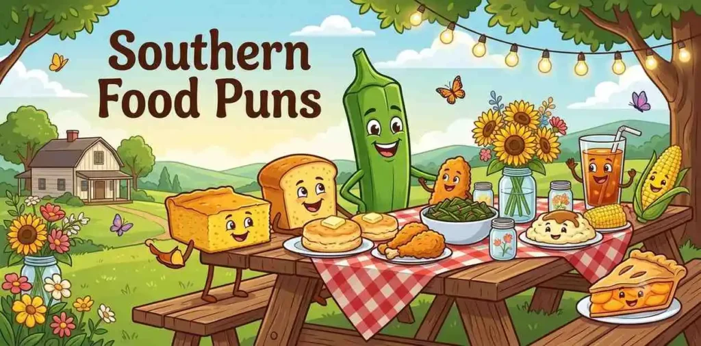 Southern food feast