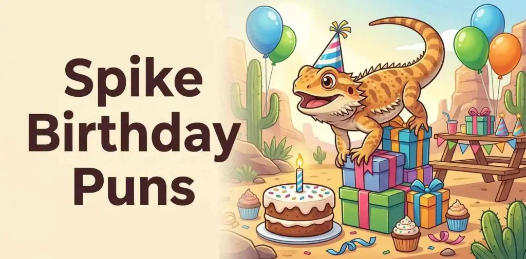 Spiky bearded dragon birthday